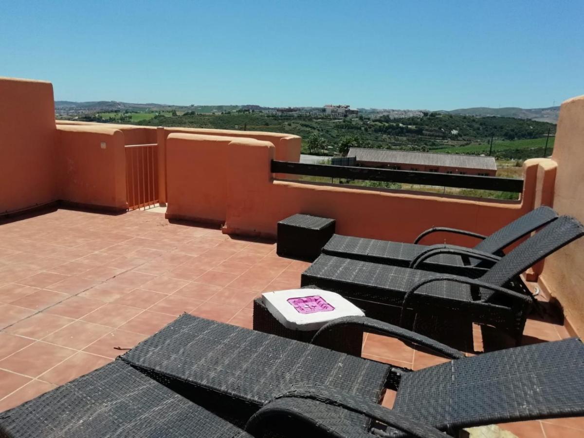 Ferienwohnung Casares Del Sol Penthouse Exterior foto